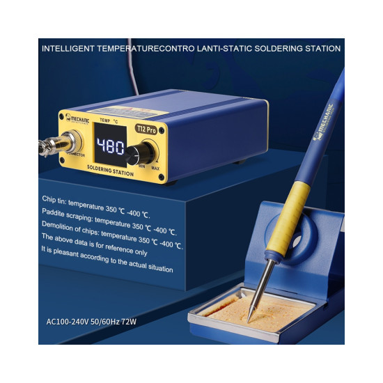 Mechanic T12 Pro Soldering Iron (72W) Mechanic T12 Pro Soldering Iron (72W)