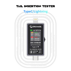 Mechanic T-824 High Precision Digital Display Tail Insertion Tester (Type-C to Lightning )