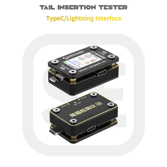 Mechanic T-824 SE Type-C to Lightning High Precision Digital Display Tail Insertion Tester Mechanic T-824 SE Type-C to Lightning High Precision Digital Display Tail Insertion Tester