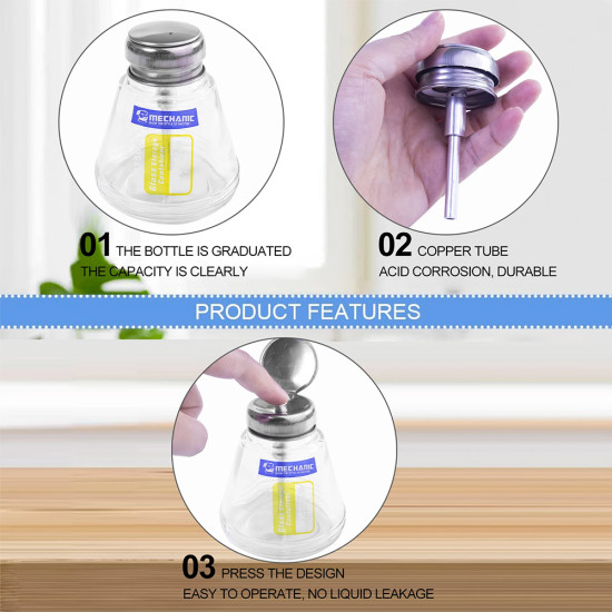 Mechanic SD150A Liquid Dispenser Glass Bottle 