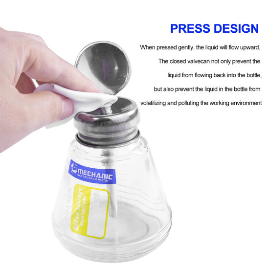 Mechanic SD150A Liquid Dispenser Glass Bottle 