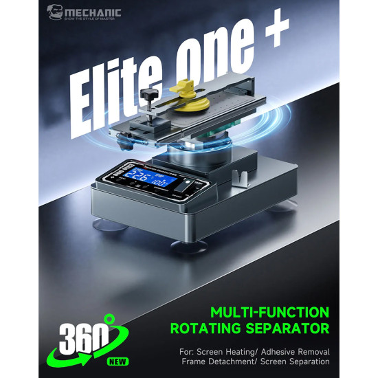 Mechanic Elite One Plus Multi-Function Rotating Separator for  Frame / Screen Disassembly Separation