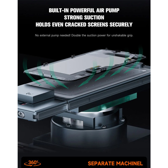 Mechanic Elite One Plus Multi-Function Rotating Separator for  Frame / Screen Disassembly Separation