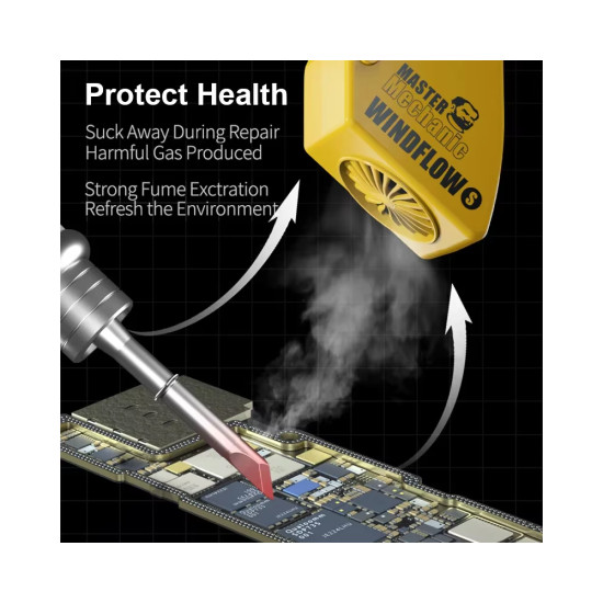 Mechanic Windflow-S Powerful Microscope Fume Smoking (8000/Mint) Mechanic Windflow-S Powerful Microscope Fume Smoking (8000/Mint)