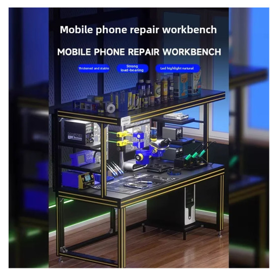 Mechanic Repair Workbench Aluminum Alloy Modular Maintenance Workbench (1500*800)