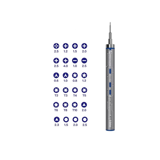 Mechanic X-Drive Precision Electric Screwdriver with 24 Bits Mechanic X-Drive Precision Electric Screwdriver with 24 Bits