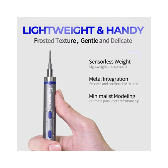Mechanic X-Drive Precision Electric Screwdriver with 24 Bits Mechanic X-Drive Precision Electric Screwdriver with 24 Bits