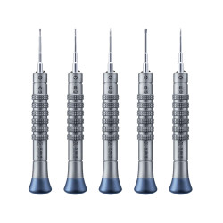 Mega-Idea 2D Throne Non-Slip Aluminum Alloy Screwdriver Set (5Pcs)