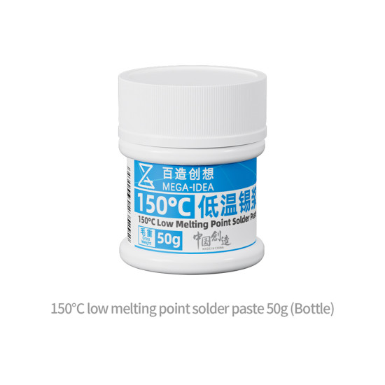 Mega-Idea Solder PPD Paste 150°C (50 Gram - Bottle)
