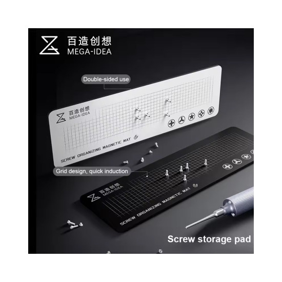 Mega-Idea Universal Magnetic Repair Screws Storage Pad Mega-Idea Universal Magnetic Repair Screws Storage Pad