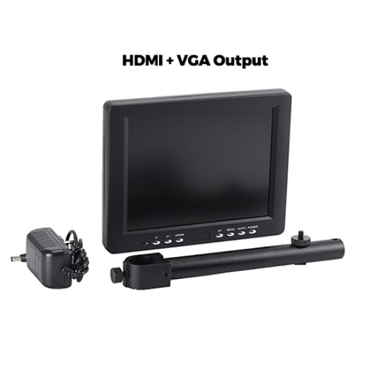 8 Inch Screen LCD Color Monitor HDMI VGA AV Display Color Screen 8 Inch Screen LCD Color Monitor HDMI VGA AV Display Color Screen