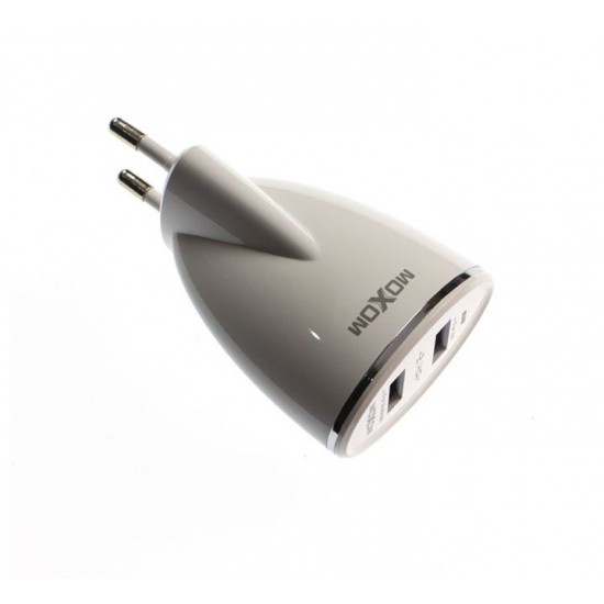 Moxom KH-23 Charger For Iphone With Cable (2.4A) - Premium Quality Moxom KH-23 Charger For Iphone With Cable (2.4A) - Premium Quality