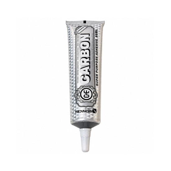 One Stop Carbon Super Purpose Adhesive Glue With Needle (Clear) - 60ML