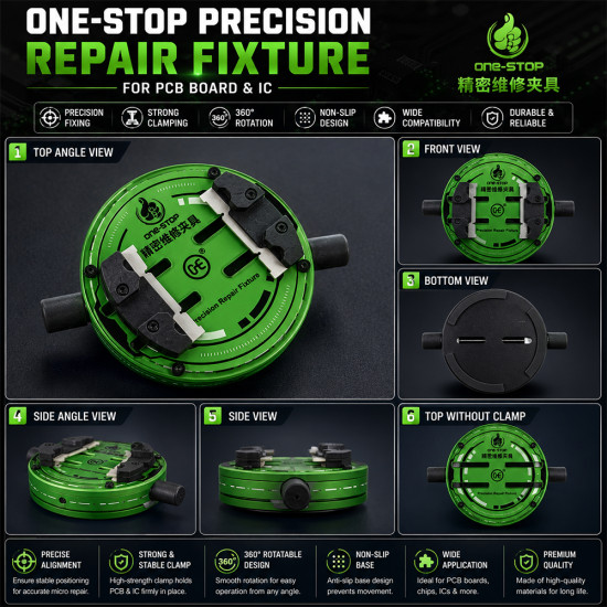 One Stop OS-RF1 Precision Repair Fixture For PCB Board & IC
