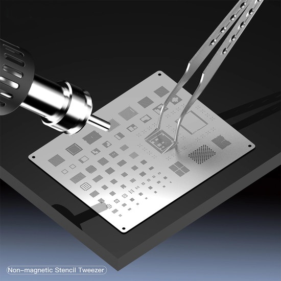 One Stop TW22 Non-Magnetic Stainless Steel Precision Tweezer