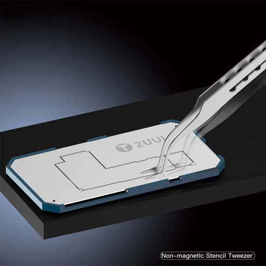 One Stop TW22 Non-Magnetic Stainless Steel Precision Tweezer