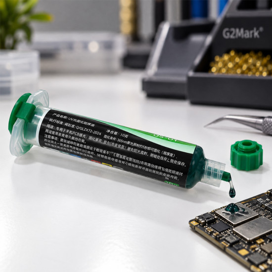 One Stop Quick Curing Solder Mask (Green) - 3S Rapid Drying