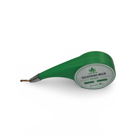One-Stop Desolder Wick 2020 ( Width 2.0MM / Length 2M ) One-Stop Desolder Wick 2020 ( Width 2.0MM / Length 2M )