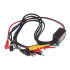 Power Supply Test Lead Cable Kit with 2 Alligator Clip 2 Banana Plug 4 Hook Clip