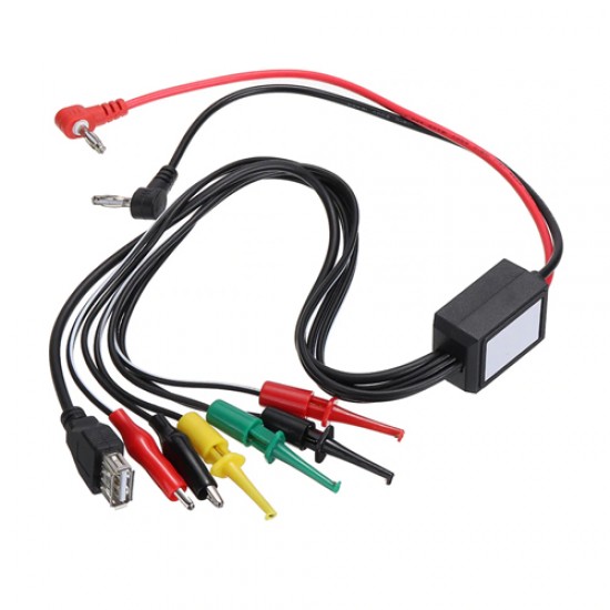 Power Supply Test Lead Cable Kit with 2 Alligator Clip 2 Banana Plug 4 Hook Clip Power Supply Test Lead Cable Kit with 2 Alligator Clip 2 Banana Plug 4 Hook Clip
