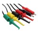 Power Supply Test Lead Cable Kit with 2 Alligator Clip 2 Banana Plug 4 Hook Clip Power Supply Test Lead Cable Kit with 2 Alligator Clip 2 Banana Plug 4 Hook Clip