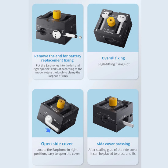 Qianli GeekBar Wireless Earphone Fixture Mold For AirPods 1 / 2 / Pro Qianli GeekBar Wireless Earphone Fixture Mold For AirPods 1 / 2 / Pro