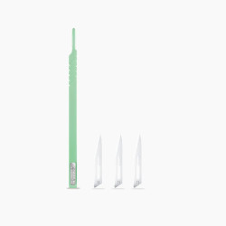 Mega-Idea BXL01 Universal Glass Fiber Knife Handle With 3 Blades 