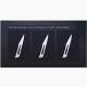 Mega-Idea BXL01 Universal Glass Fiber Knife Handle With 3 Blades 