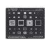 Qianli 0.12MM Black Stencil Exynos 8890/MSM8996 CPU for S7 Series G9300/9350/9308/G930F ( BZ 18 )