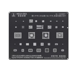 Qianli 0.12MM Black Stencil Exynos 7570/3475,SC9830A/7730S CPU for Samsung J1/J2/J3/J4 Series J100H/J2/J320F/G570M ( BZ 25 )