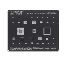 Qianli 0.12MM Black Stencil  Kirin980 Hi3680 CPU for HUAWEI Mate20/20X/20Pro/20RS/MateX Honor V20/Magic2 ( BZ 9 )