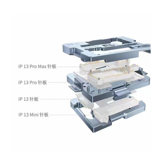 Qianli iSocket 13 Series Motherboard Layered Test Fixture for iPhone 13 Mini / 13 / 13 Pro / 13Pro Max (4in1)