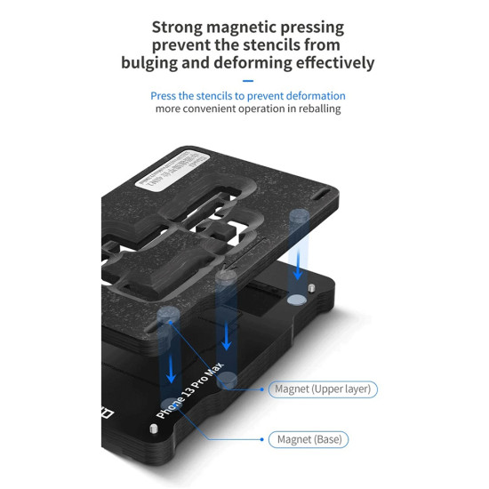 Qianli Middle Layer Tin Planting Platform For iPhone 13 / 13 Pro / 13 Pro Max / 13 Mini (4in1)
