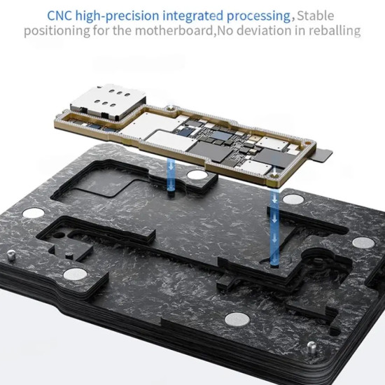 Qianli Middle Layer Tin Planting Platform For iPhone 15 / 15 Plus / 15 Pro / 15Pro Max (6in1)