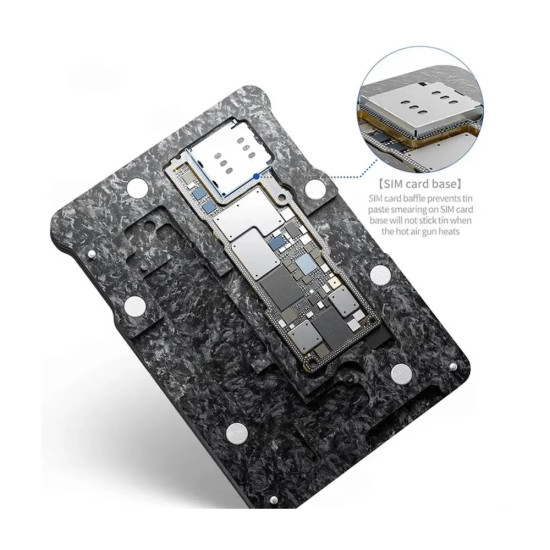 Qianli Middle Layer Tin Planting Platform For iPhone 15 / 15 Plus / 15 Pro / 15Pro Max (6in1)