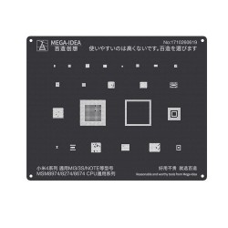 Qianli 0.12MM Black Stencil MSM8974/MSM8274/MSM8674 CPU for MI4 Series,MI3/3S/NOTE ( QL 13 )