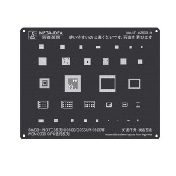 Qianli 0.12MM Black Stencil MSM8996 CPU9 for  S8*S8+/NOTE8,G9500/955U/N9500 ( QL 26)