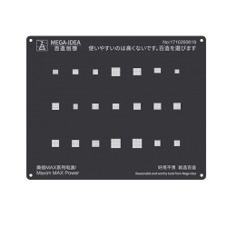 Qianli 0.12MM Black Stencil Maxim MAX Power ( QL 08 )