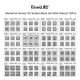 Qianli Solder Mask Repair UV Stencil For MediaTek ( 16 Models ) Qianli Solder Mask Repair UV Stencil For MediaTek ( 16 Models )