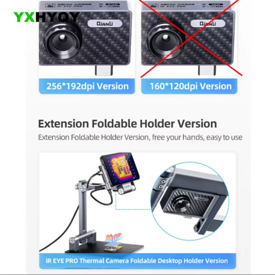 QianLi Fire Eye Pro Foldable Holder Version  Infrared Thermal Camera (Android Device Only)