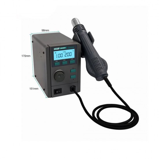 Quick 2008D+ Intelligent Digital Display Rework Station (750W) - Upgraded Model Of Quick 2008 Quick 2008D+ Intelligent Digital Display Rework Station (750W) - Upgraded Model Of Quick 2008