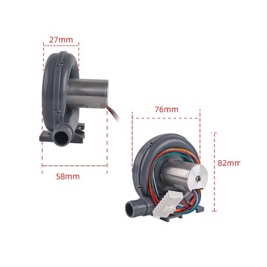 QUICK 861DW Hot Air Rework Station Bracket Circuit Board Heating Core Fan QUICK 861DW Hot Air Rework Station Bracket Circuit Board Heating Core Fan