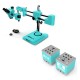 G2Mark RE-50X+ With RF4 4K Camera (3D Continuous Zoom) 7X-50X 360° Swiveling Trinocular Microscope With Zooming 0.5X CTV Camera Lens & Light G2Mark RE-50X+ With RF4 4K Camera (3D Continuous Zoom) 7X-50X 360° Swiveling Trinocular Microscope With Zooming 0.5X CTV Camera Lens & Light