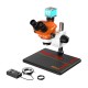 G2Mark RE-50X With RF4 4K Ultra HD Camera (3D Continuous Zoom) 7X~50X Trinocular Stereo Microscope With 0.5X CTV Camera Zoom Lens & LED Adjustable Light Exclusive Quality - Medium Base G2Mark RE-50X With RF4 4K Ultra HD Camera (3D Continuous Zoom) 7X~50X Trinocular Stereo Microscope With 0.5X CTV Camera Zoom Lens & LED Adjustable Light Exclusive Quality - Medium Base