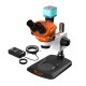 G2Mark RE-50X With RF4 4K Ultra HD Camera (3D Continuous Zoom) 7X~50X Trinocular Stereo Microscope With 0.5X CTV Camera Zoom Lens & LED Adjustable Light Exclusive Quality - Small Base G2Mark RE-50X With RF4 4K Ultra HD Camera (3D Continuous Zoom) 7X~50X Trinocular Stereo Microscope With 0.5X CTV Camera Zoom Lens & LED Adjustable Light Exclusive Quality - Small Base
