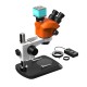 G2Mark RE-50X With RF4 4K Ultra HD Camera (3D Continuous Zoom) 7X~50X Trinocular Stereo Microscope With 0.5X CTV Camera Zoom Lens & LED Adjustable Light Exclusive Quality - Small Base G2Mark RE-50X With RF4 4K Ultra HD Camera (3D Continuous Zoom) 7X~50X Trinocular Stereo Microscope With 0.5X CTV Camera Zoom Lens & LED Adjustable Light Exclusive Quality - Small Base