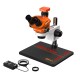 G2Mark RE-50X With 52MP FHD Camera (3D Continuous Zoom) 7X~50X Trinocular Stereo Microscope With 0.5X CTV Camera Zoom Lens & LED Adjustable Light Exclusive Quality - Medium Base G2Mark RE-50X With 52MP FHD Camera (3D Continuous Zoom) 7X~50X Trinocular Stereo Microscope With 0.5X CTV Camera Zoom Lens & LED Adjustable Light Exclusive Quality - Medium Base