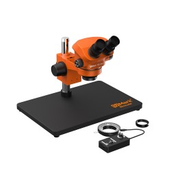 G2Mark RE-50X (3D Continuous Zoom) 7X~50X Binocular Stereo Microscope With LED Adjustable Light Exclusive Quality