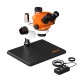G2Mark RE-50X (3D Continuous Zoom) 7X~50X Trinocular Stereo Microscope With 0.5X CTV Camera Zoom Lens & LED Adjustable Light Exclusive Quality - Medium Base G2Mark RE-50X (3D Continuous Zoom) 7X~50X Trinocular Stereo Microscope With 0.5X CTV Camera Zoom Lens & LED Adjustable Light Exclusive Quality - Medium Base