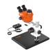 G2Mark RE-50X (3D Continuous Zoom) 7X~50X Trinocular Stereo Microscope With 0.5X CTV Camera Zoom Lens & LED Adjustable Light Exclusive Quality - Medium Base G2Mark RE-50X (3D Continuous Zoom) 7X~50X Trinocular Stereo Microscope With 0.5X CTV Camera Zoom Lens & LED Adjustable Light Exclusive Quality - Medium Base